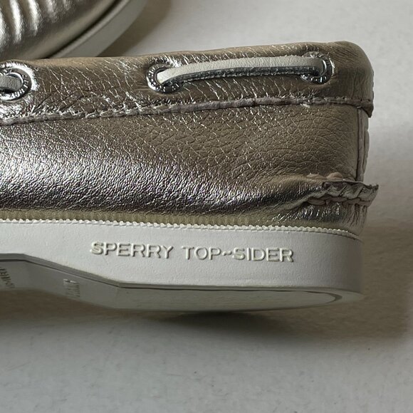 Sperry Top-Sider Metallic Authentic Original Boat Shoe Sneaker Size 5 - Picture 11 of 16